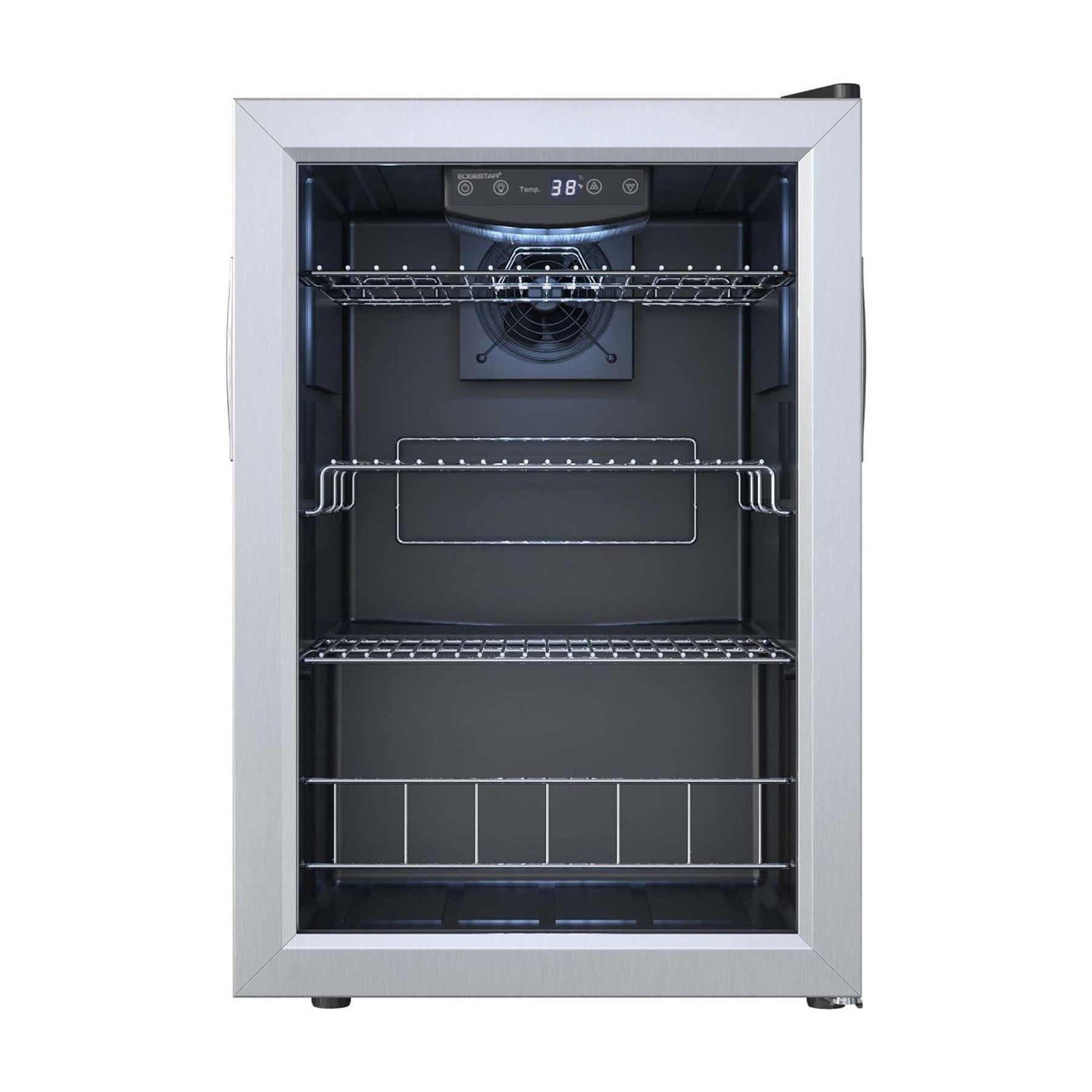 Edgestar Bwc91 17" Wide 80 Can Capacity Extreme Cool Beverage Center - Stainless Steel